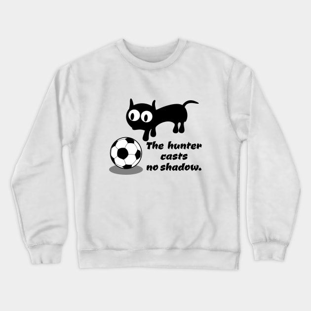 Cat Football Crewneck Sweatshirt by mailboxdisco